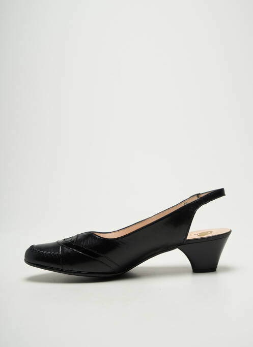 Sandale/Pantofi decupați negru OMBELLE femeie