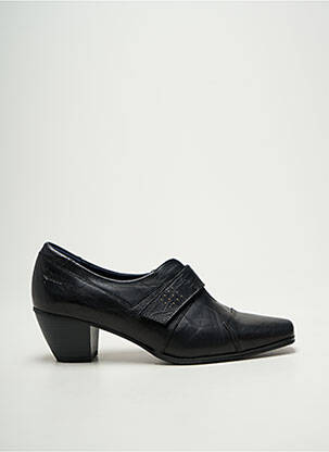 Derby-uri cubanez toc de 4 la 6 cm negru DORKING femeie
