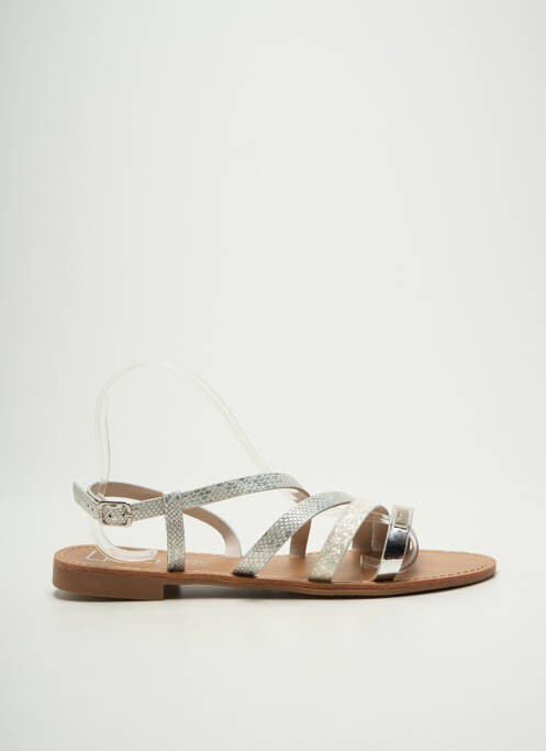 Sandale/Pantofi decupați argintiu LPB femeie