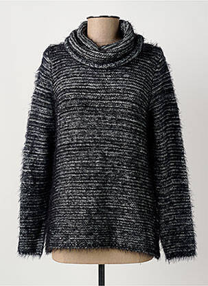 Pulover negru MARBLE femeie