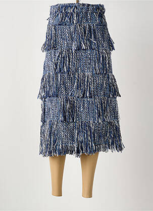 Fustă lungă albastru ANJA ROCK femeie