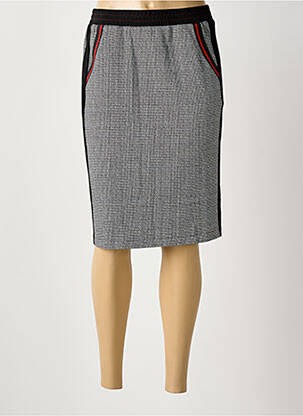 Fustă midi negru IMPULSION femeie