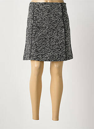 Fustă scurtă negru MARBLE femeie