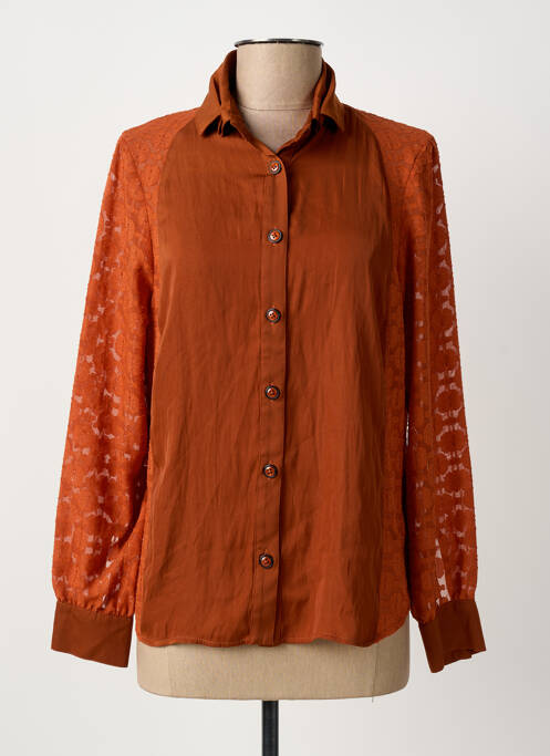 Cămașă maro MERI & ESCA femeie