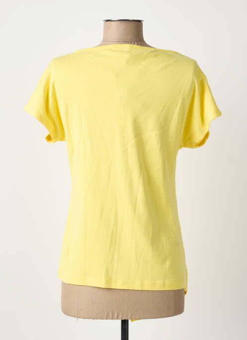 Tunică mâneci scurte galben MARBLE femeie