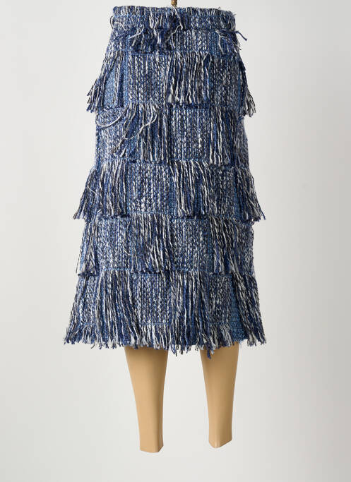 Fustă lungă albastru ANJA ROCK femeie