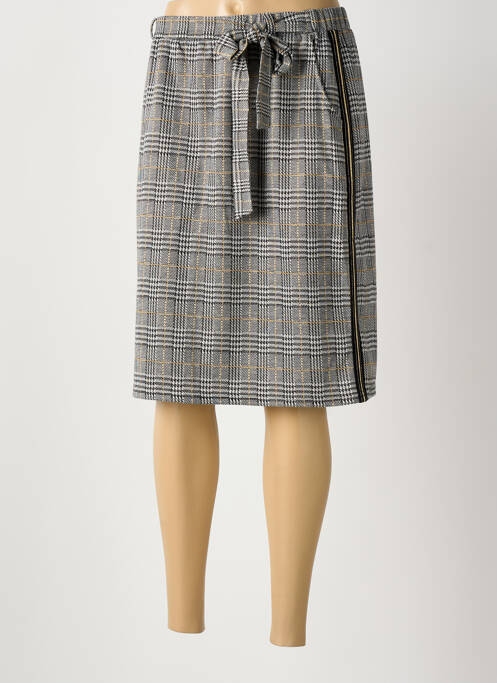 Fustă midi gri MERI & ESCA femeie