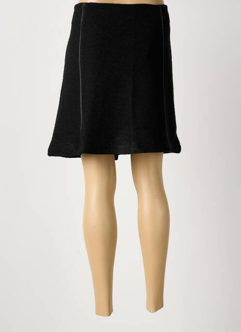 Fustă scurtă negru MARBLE femeie