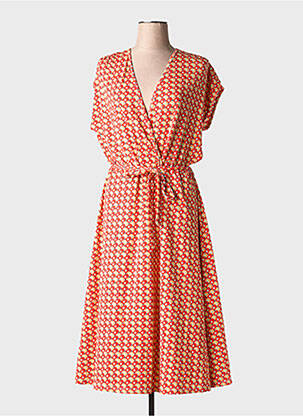 Rochie lungă roșu KING LOUIE femeie