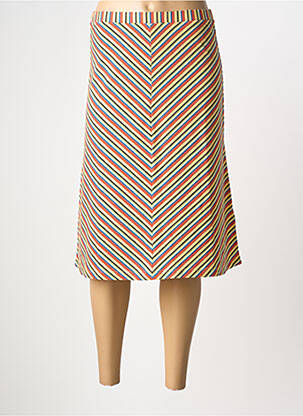 Fustă midi galben KING LOUIE femeie