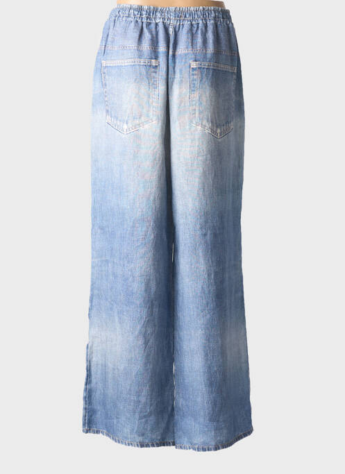 Pantalon larg albastru ELEMENTE CLEMENTE femeie