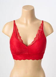 Sutien fără armatură top sutien modelat roșu SNOW ROSE femme