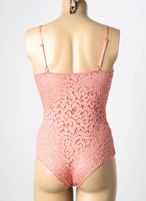 Body de lenjerie roz închis ANCONA femeie