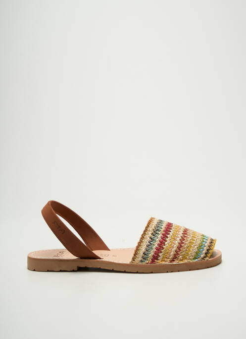 Sandale/Pantofi decupați maro RIA MENORCA femeie