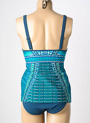 Tankini imprimeu fantezie albastru SUNFLAIR femeie