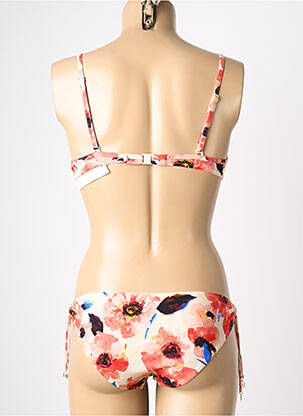 Costum de baie din două piese elasticitate top sutien modelat portocalie WATERCULT femeie