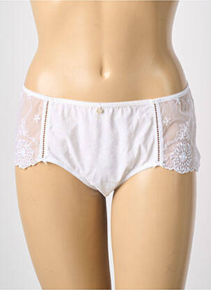 Shorty broderie alb EMPREINTE femeie