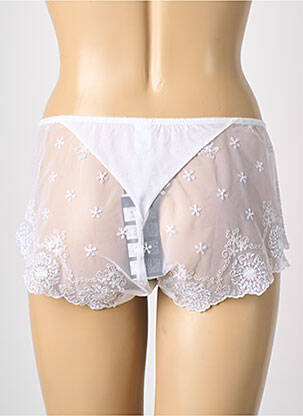Shorty broderie alb EMPREINTE femeie