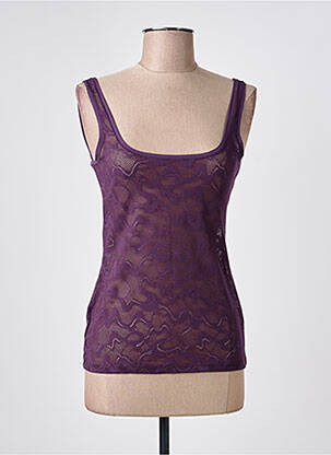 Top/caraco bretele elastice violet SLOGGI femeie