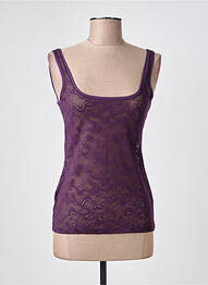 Top/caraco bretele elastice violet SLOGGI femme