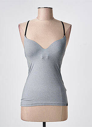 Top/caraco elasticitate gri SLOGGI femeie