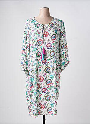 Rochie midi alb SENORETTA femeie