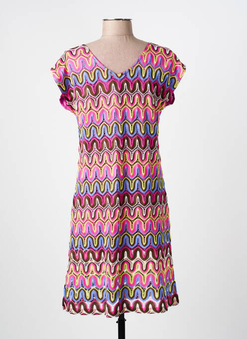 Rochie midi violet SENORETTA femeie