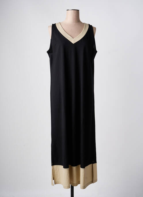 Rochie lungă negru SENORETTA femeie