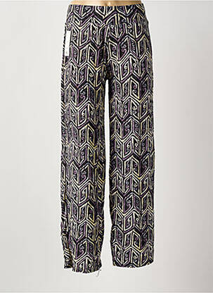 Pantalon larg albastru închis AMPARO femeie