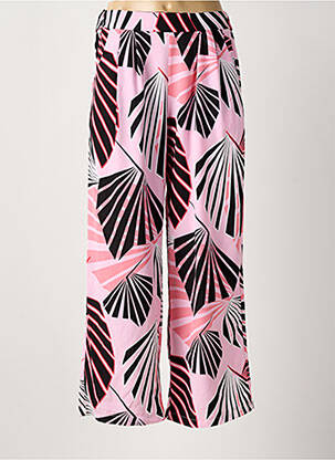 Pantalon larg roz ROSA FASHION femeie