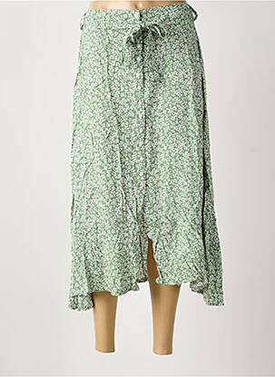 Fustă lungă croială dreaptă verde ROSA FASHION femeie