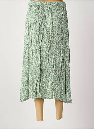 Fustă lungă croială dreaptă verde ROSA FASHION femeie