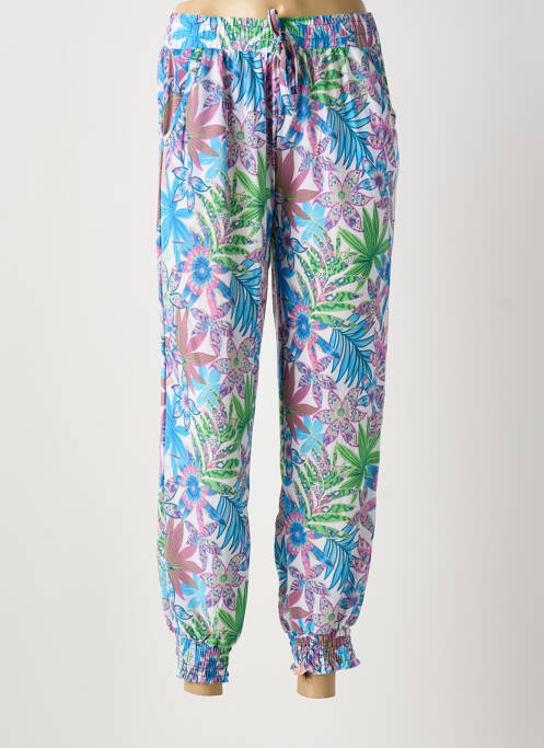 Pantalon 7/8 albastru AMPARO femeie