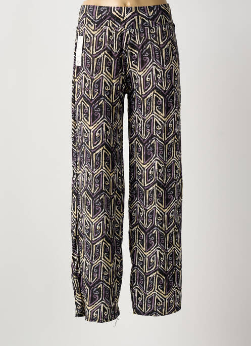 Pantalon larg albastru închis AMPARO femeie