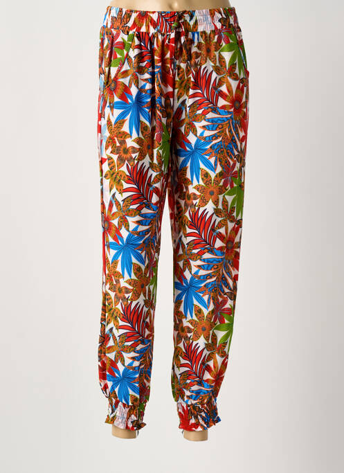 Pantalon 7/8 roșu AMPARO femeie