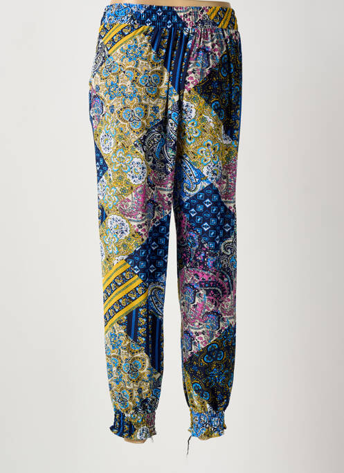 Pantalon drept albastru AMPARO femeie