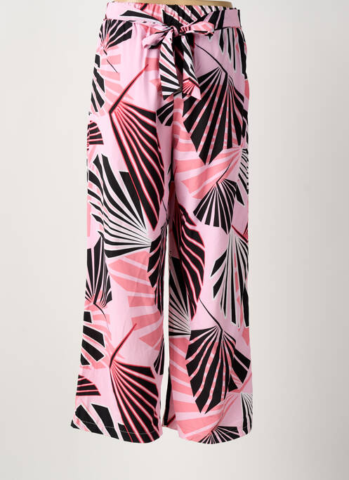 Pantalon larg roz ROSA FASHION femeie