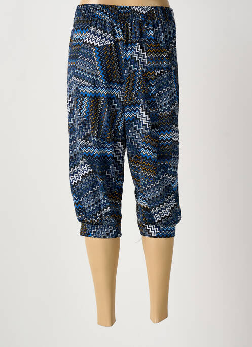 Pantalon trei sferturi albastru AMPARO femeie