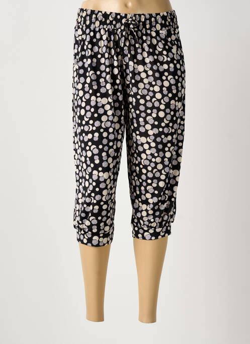 Pantalon trei sferturi negru AMPARO femeie