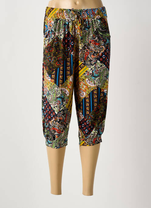 Pantalon trei sferturi negru AMPARO femeie