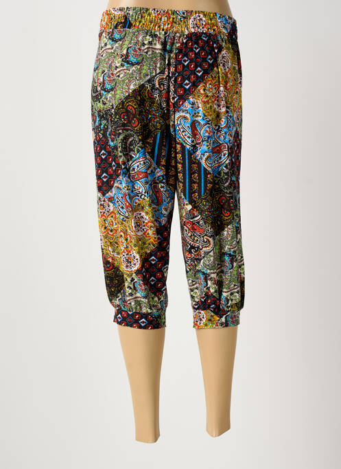 Pantalon trei sferturi negru AMPARO femeie