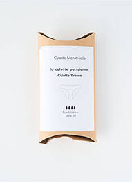 Chiloți-menstruali țesătură jersey negru LA CULOTTE PARISIENNE femeie