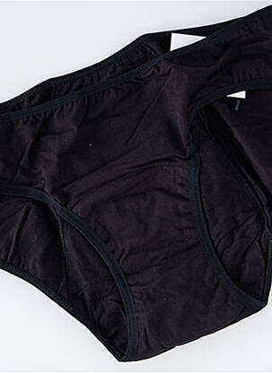 Chiloți-menstruali țesătură jersey negru LA CULOTTE PARISIENNE femeie