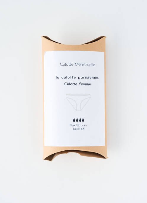 Chiloți-menstruali negru LA CULOTTE PARISIENNE femeie