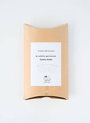 Chiloți-menstruali negru LA CULOTTE PARISIENNE femeie