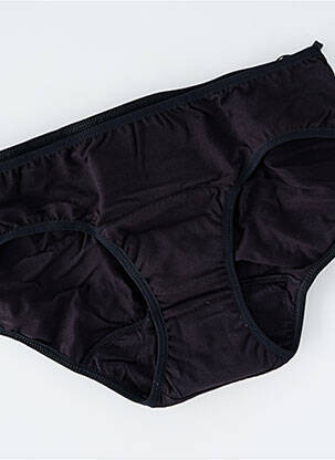 Chiloți-menstruali țesătură jersey negru LA CULOTTE PARISIENNE femeie