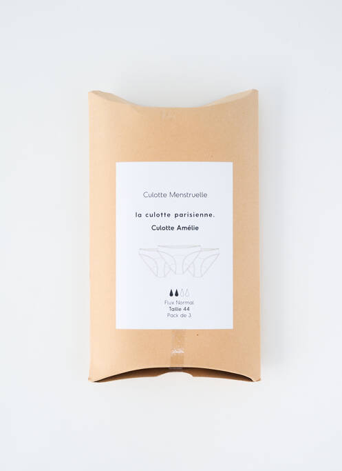 Chiloți-menstruali negru LA CULOTTE PARISIENNE femeie