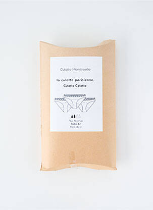 Chiloți-menstruali negru LA CULOTTE PARISIENNE femeie