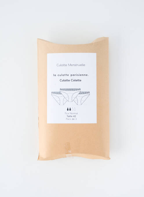 Chiloți-menstruali negru LA CULOTTE PARISIENNE femeie