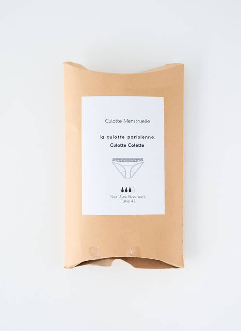 Chiloți-menstruali negru LA CULOTTE PARISIENNE femeie